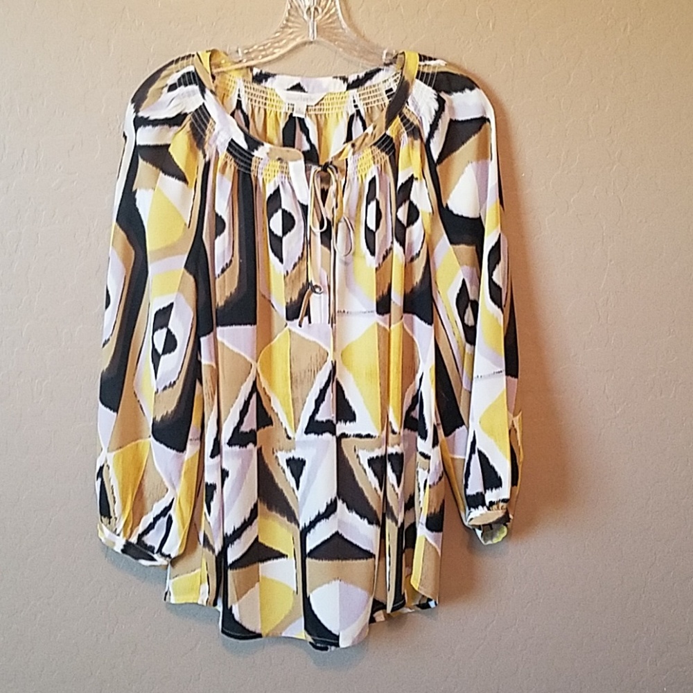 Charming Charlie Multi-Color Blouse
